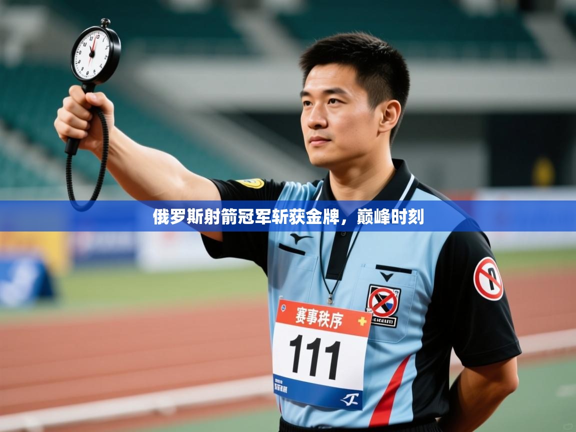 俄罗斯射箭冠军斩获金牌，巅峰时刻  第1张